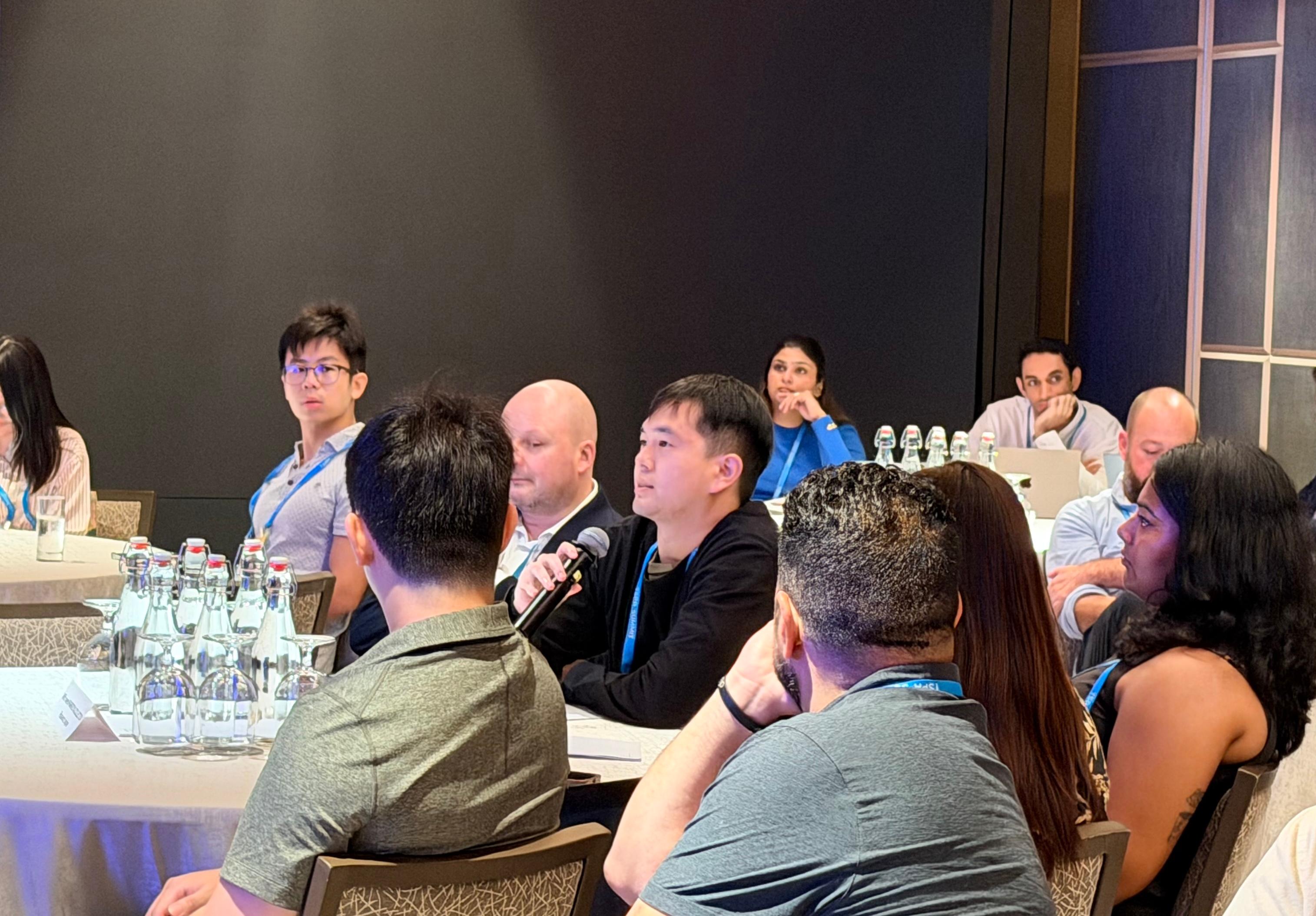Attendees asking questions during sessions at APAC Summit 2025